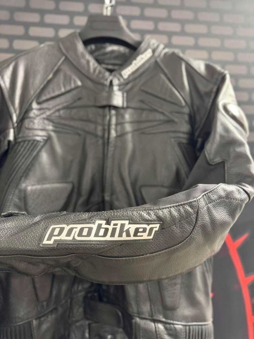 Кожен мото екип Probiker PRX-4 номер 54 на две части