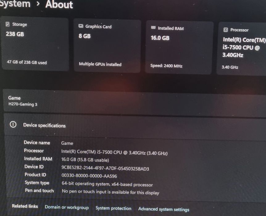 Pc gaming complet! Gata de utilizare