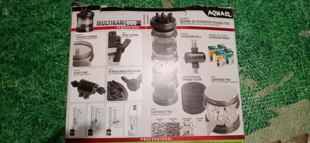 Внешний фильтр для аквариума.