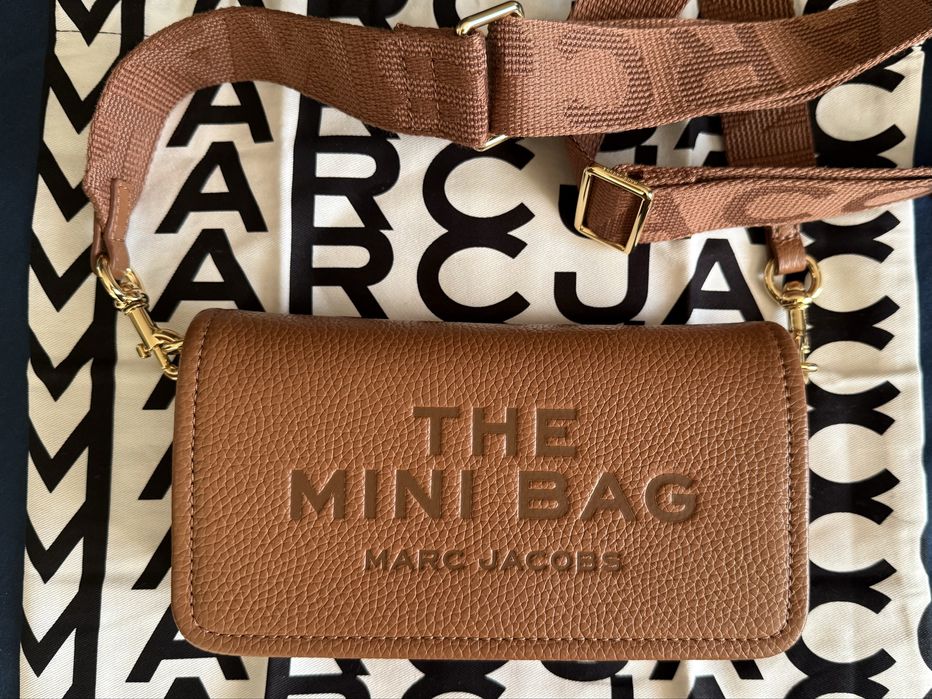 Дамска чанта през рамо The mini bag Marc Jacobs