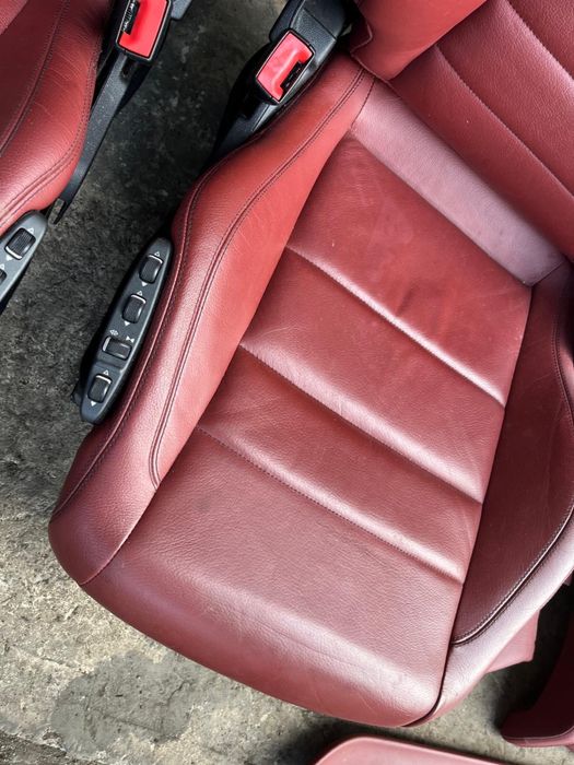 Салон за Mercedes-Benz W207 купе червен подгрев ном 199