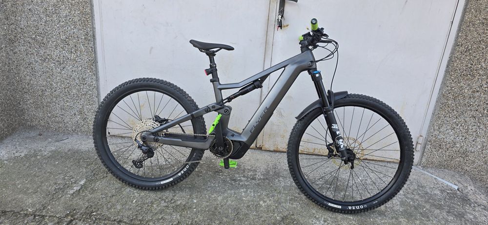 Нов!!! Е-байк Flyer Uproc X карбон