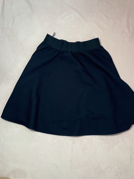 юбка школьная темно синяя