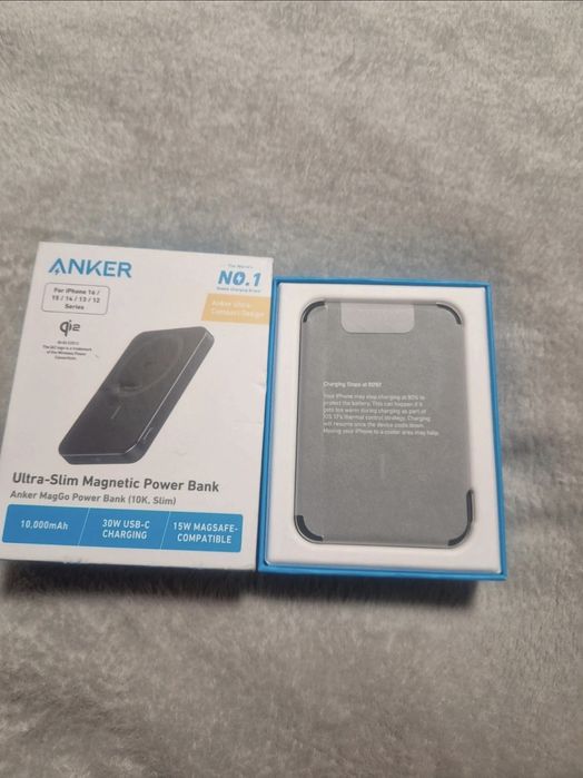 Baterie externa  Anker MagGo MagSafe Slim