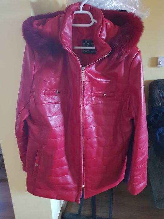 Geaca din piele naturala noua ,plata in cont