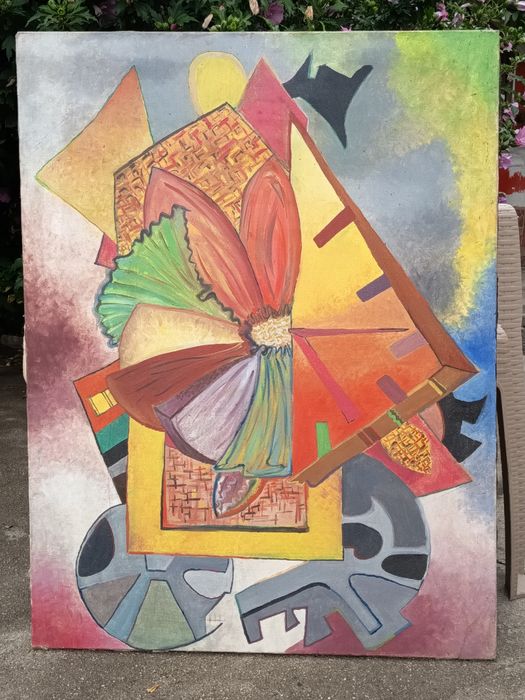 Tablou Abstract Pictura În Ulei Pe Panza