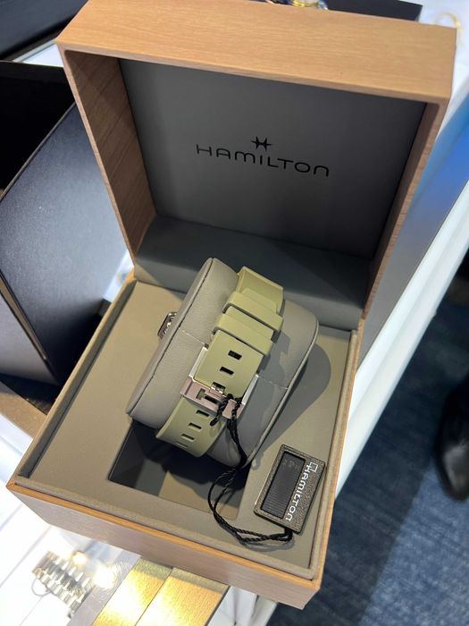 Hamilton Khaki Navy Frogman Auto  H77825331 NOU bon / garantie