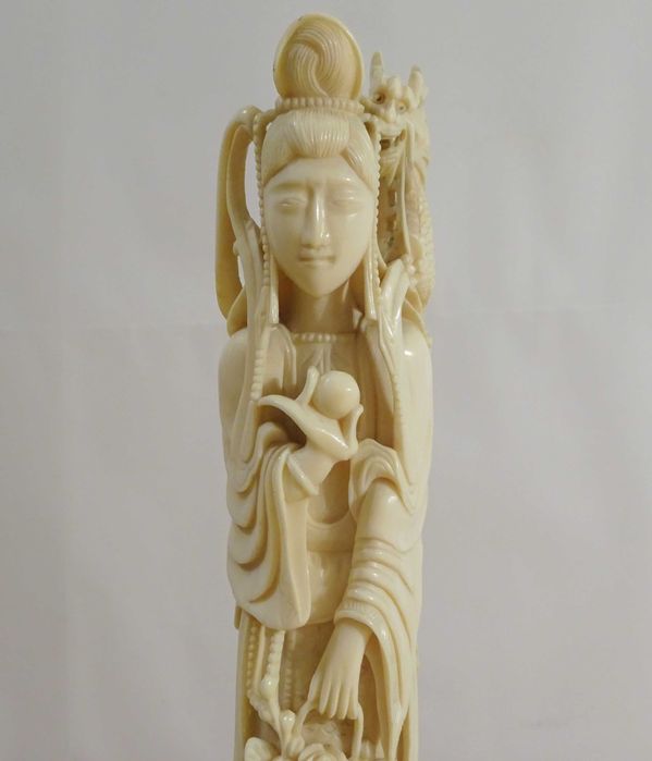 Statueta asiatica Feng shui sculptata manual - RARITATE