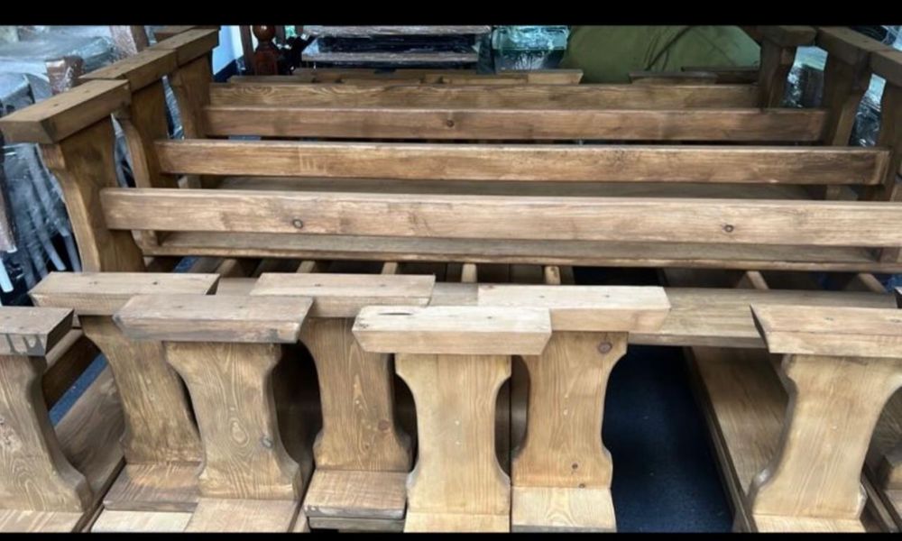 Лавочки сосна