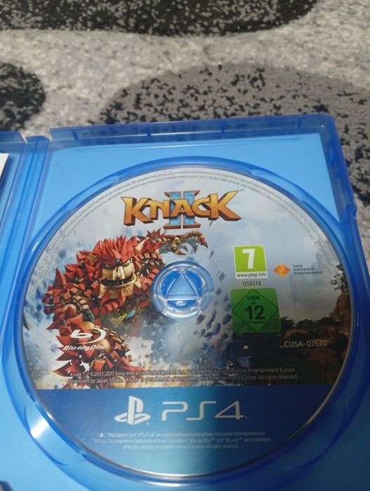 Vând 4 jocuri PS4 originale, toate în stare foarte bună și perfect funcționale.
Discurile merg fără probleme.
Jocurile sunt:
Fallout 4
Knack 2
LEGO Ma