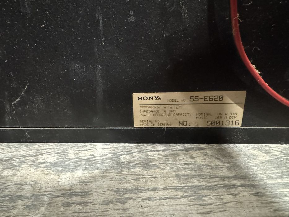 Тонколони Sony ss-e620