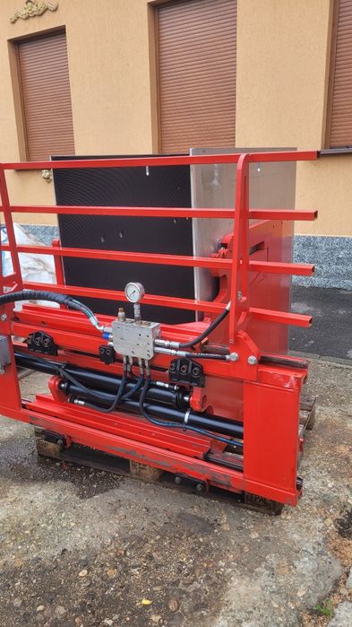 Cleste hidraulic baloti clamp brate atasament presa stivuitor