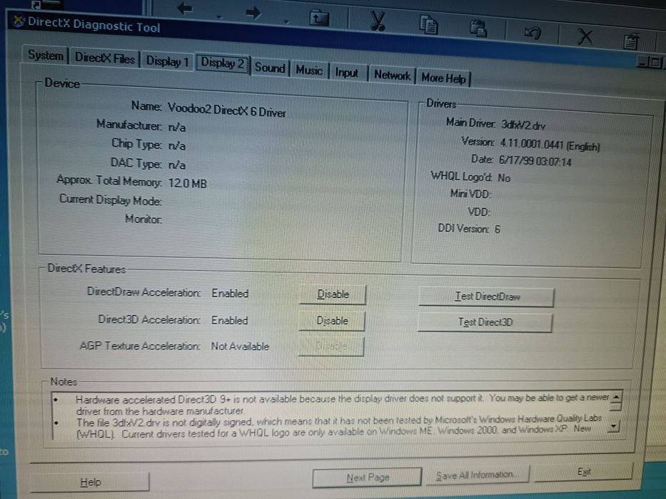 PC Retro Pentium II MMX / Voodoo 2 / Aureal Vortex / Quantum Fireball