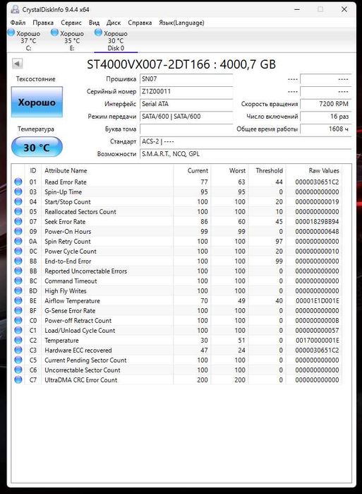 Жесткий диск 4 тб для ПК