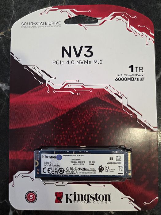 SSD M2 PCIE 4.0 Kingston NV3 1TB
