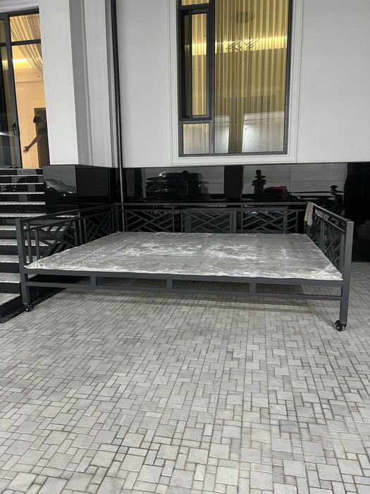 Тапчан, Крават,сури премиум сифат temir tapchan loft hi tech suri