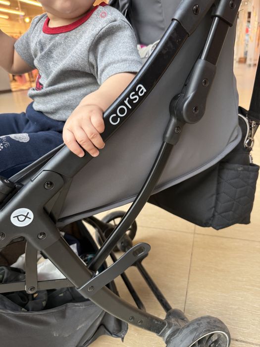 Продам коляску серая Корса