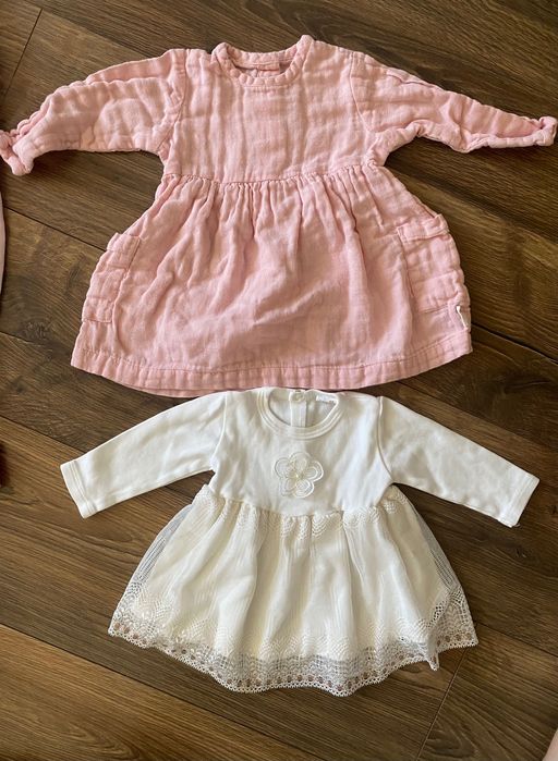 Лотове бебешки ромпъри и бодита 3-6 месеца