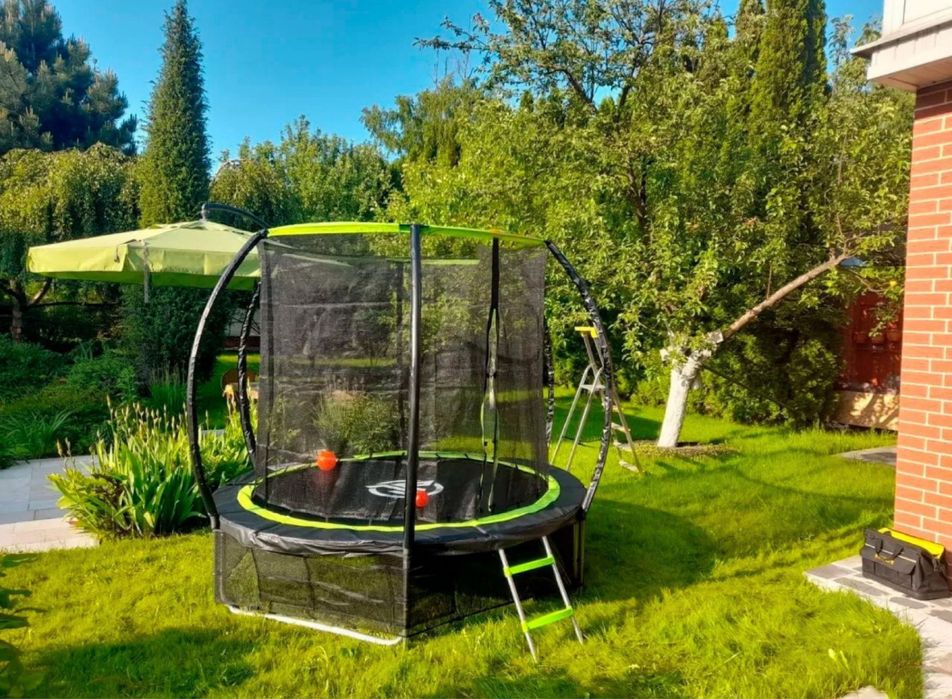 Батут каркасный 8Ft для детей