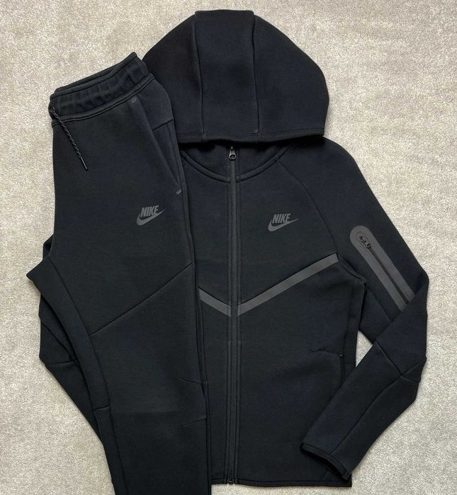 #EDITIE LIMITATĂ# Nike Tech Fleece Full Negru - Verificare Colet