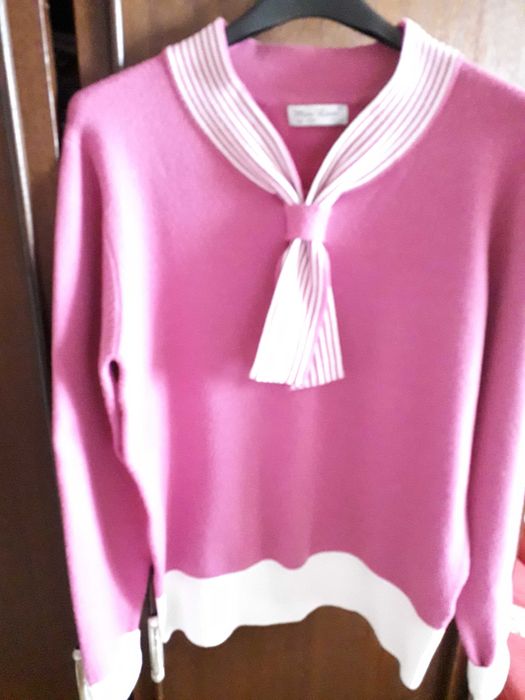 Дамска лилава блуза - памук 65 % и 15 % еластан