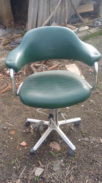 Scaun frizerie verde