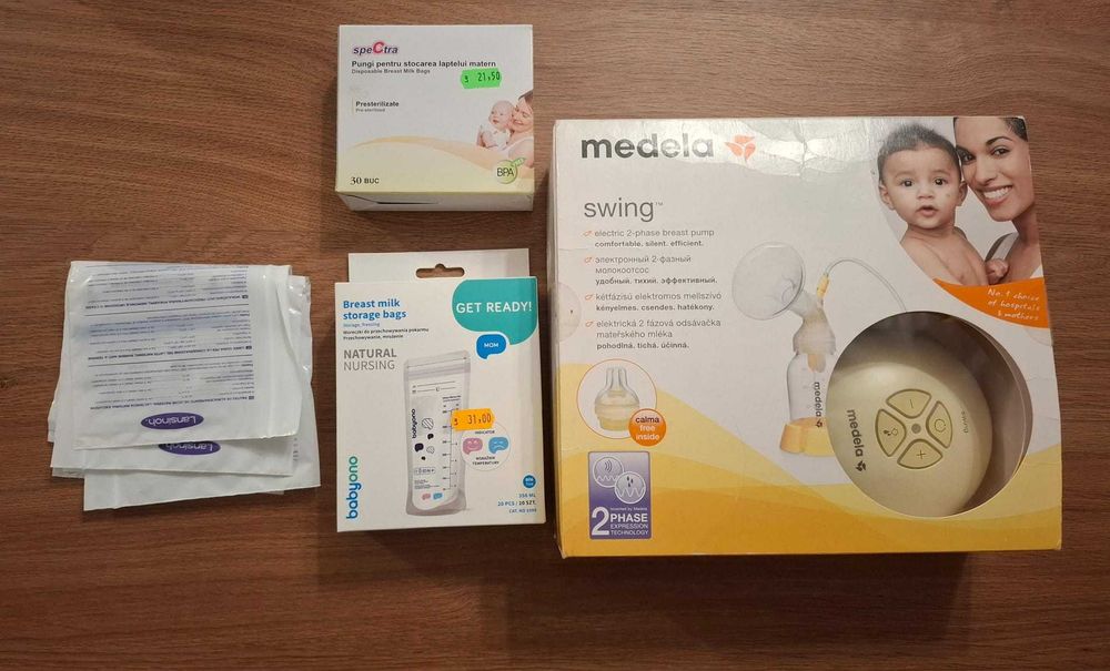 Pompă de sân Medela utilizată ocazional la un singur copil