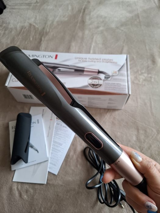 Преса за коса Remington S6606 Curl and Straight Confidence