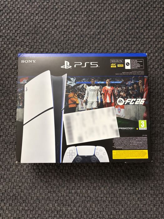 PS 5 Slim 825GB E Chassis + Controller + Cutie