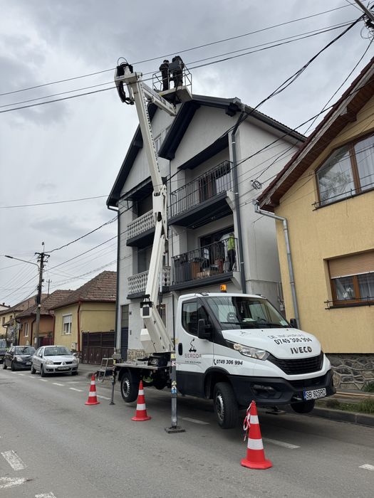 Inchiriere nacela PRB 20-25m, Nacele PRB de inchiriat cu operator 7/7