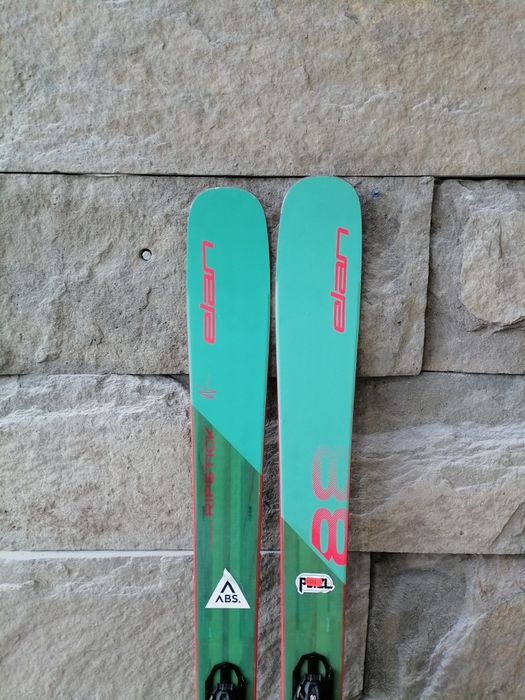 Schiuri ski tura Elan Ripstick 88+legaturi Kingpin 10 Demo Test!177 cm