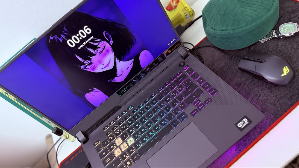 ASUS ROG STRIX G513 - игровой ноутбук.