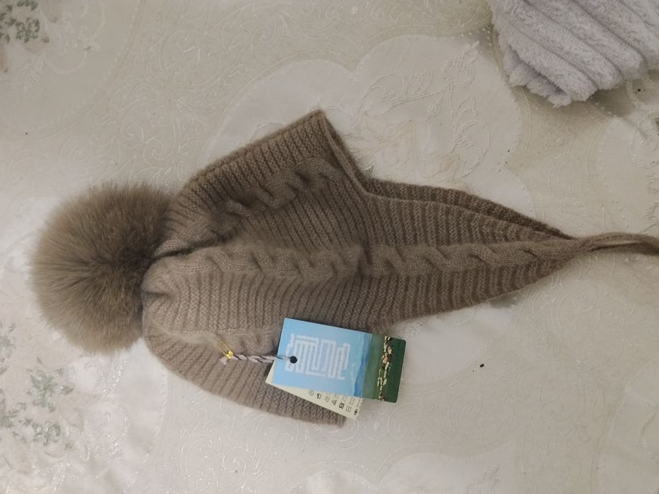 Шапка из кашемира