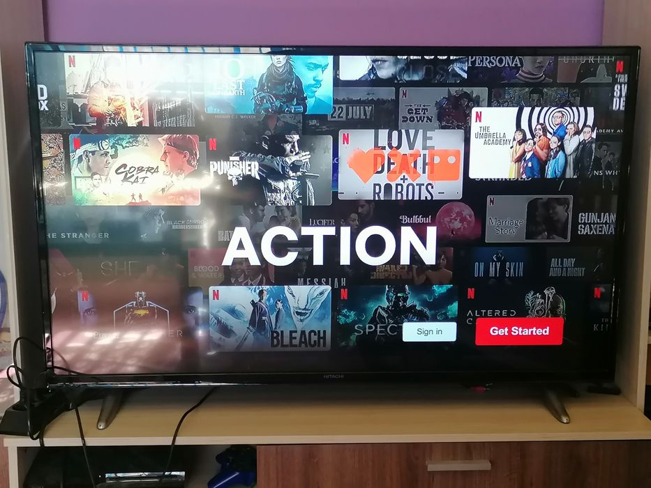 Смарт телевизор hitachi 49 inc