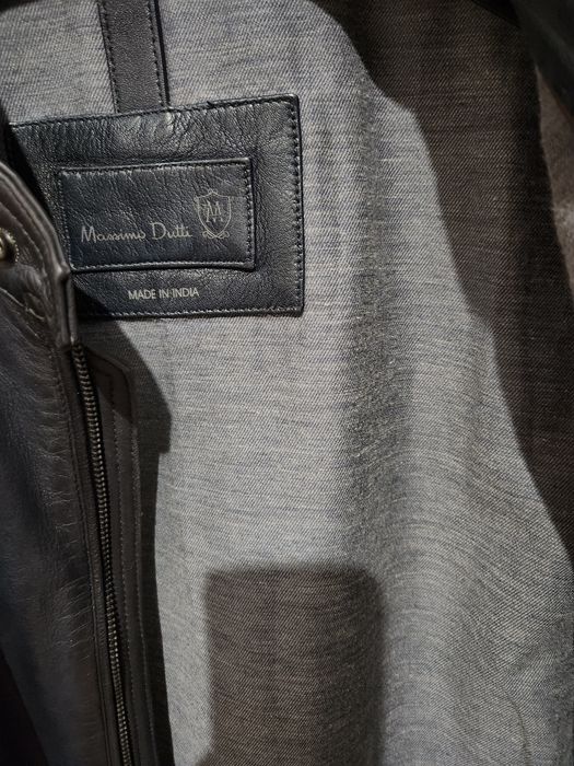 Massimo dutti кожанна куртка