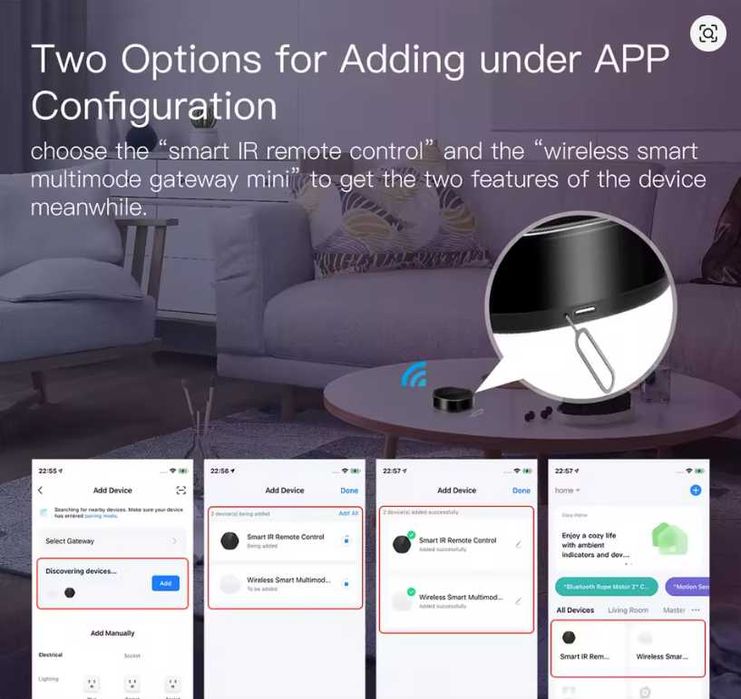 Moes ZigBee Hub Tuya Smart Home +BLE Mesh +IR via Alexa Google Home