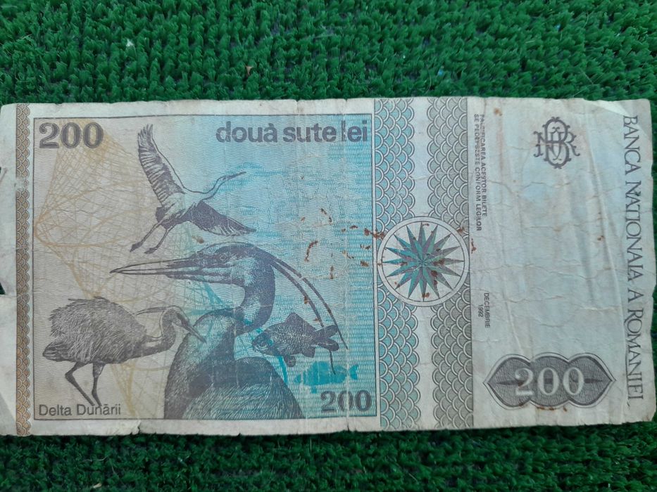 Monezi M. Viteazul /Bacnota 2000 lei eclipsa/ Bacnota 200 lei Racovita