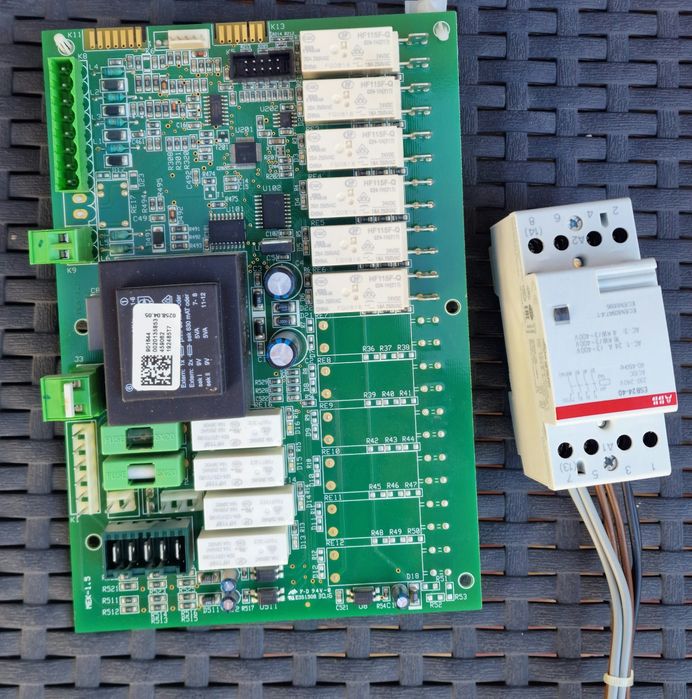 PCB si releu Aux centrala electrica  Vaillant 9KW