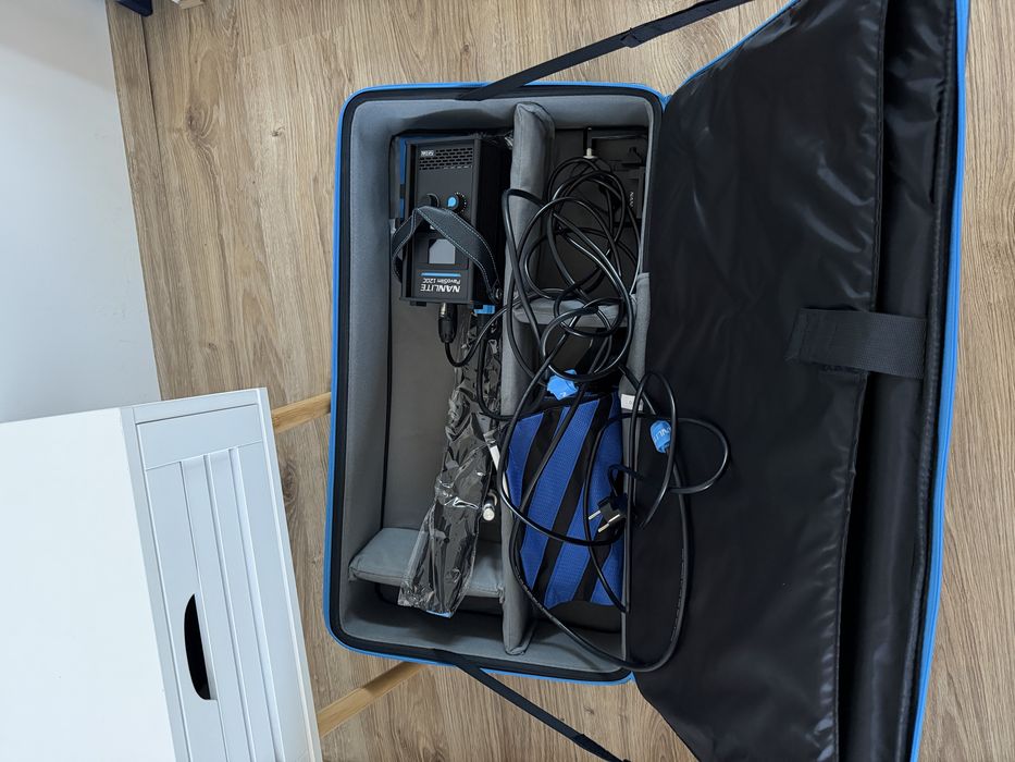 Професионално осветление Nanlite PavoSlim 120c + статив