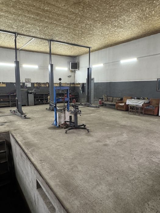 Сдается половина СТО в аренду