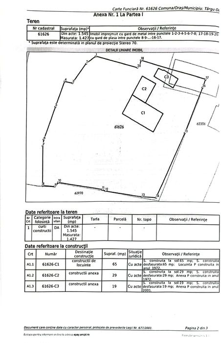 Vand casa centru Targu Ocna