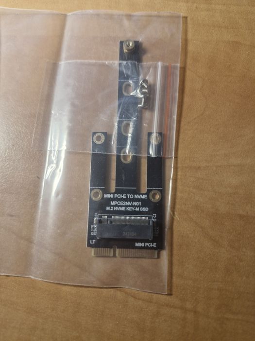 Adaptor mini PCIe la ssd m2 NVME.