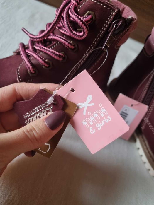 Ghete copii din piele noi 26