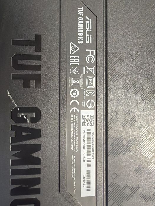 Tastatura Gamin Asus TUF K3