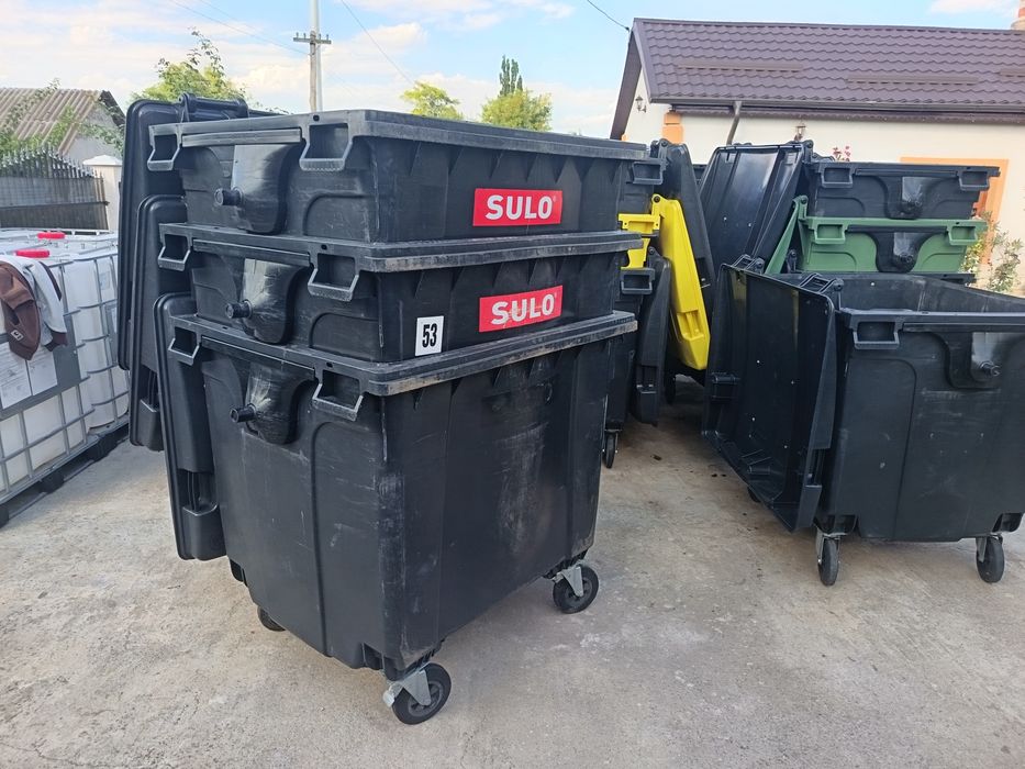 Pubela gunoi - 1100 litri - Containere - Tomberon gunoi