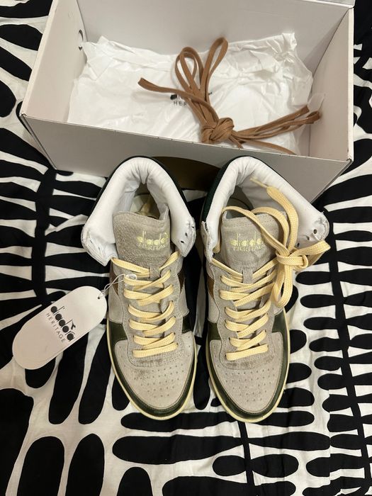 Diadora Mi basket metal pigskin used wn