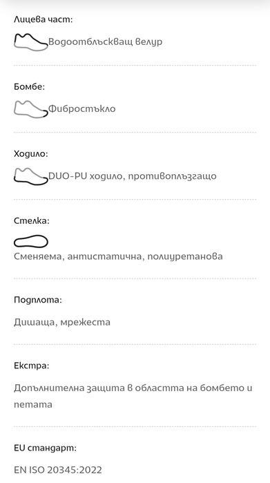Работни обувки SPARCO INDY