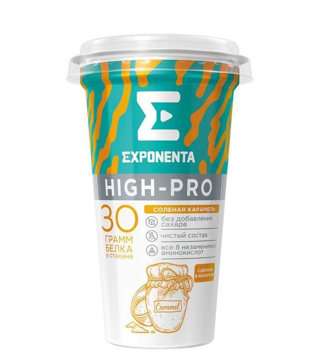 EXPONENTA HIGH-PRO 250гр. напиток кисломолочный