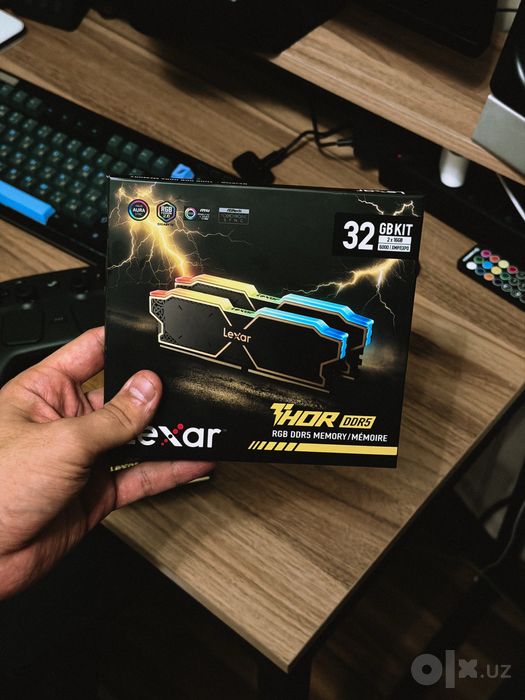 Lexar THOR DDR5 32 ГБ (2×16) 6000 МГц (оперативная память)