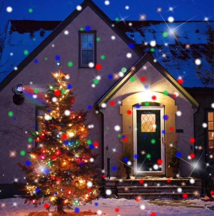 Диско лампа Snow Flower Lamp